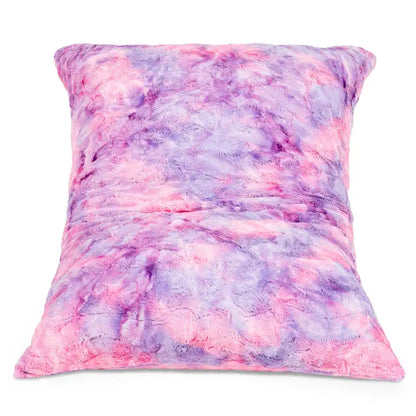 Coussin de sol décoratif géant Jaxx Saxx de 107 cm (3,5 pieds) pour enfants, en fausse fourrure