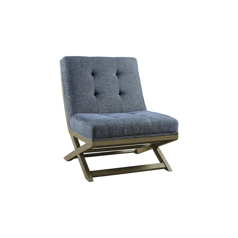 Fauteuil d'appoint décontracté Sidewinder en similicuir