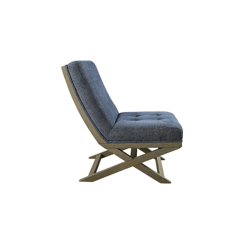Fauteuil d'appoint décontracté Sidewinder en similicuir