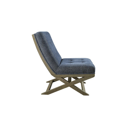 Fauteuil d'appoint décontracté Sidewinder en similicuir