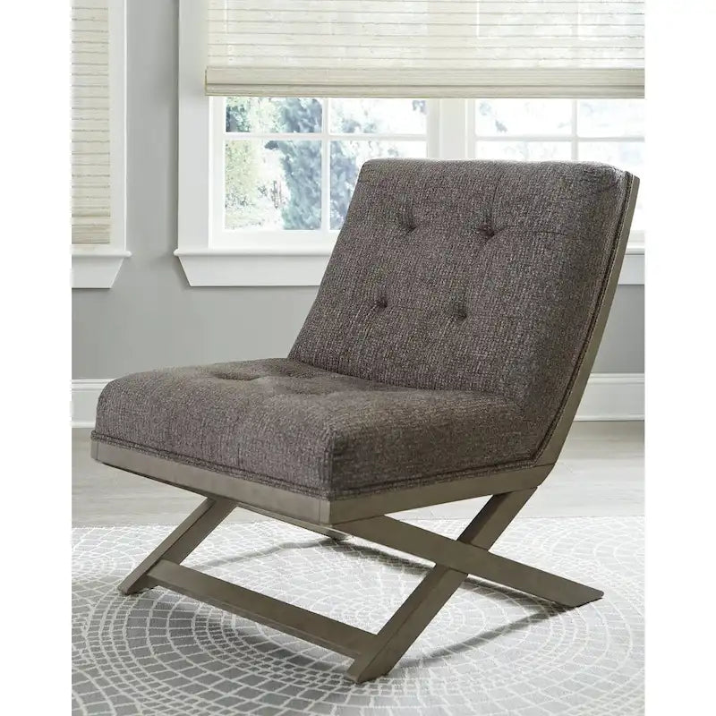 Fauteuil d'appoint décontracté Sidewinder en similicuir