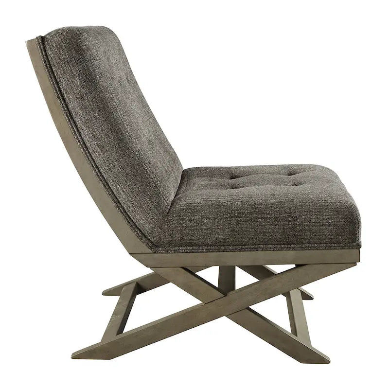 Fauteuil d'appoint décontracté Sidewinder en similicuir