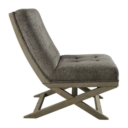 Fauteuil d'appoint décontracté Sidewinder en similicuir