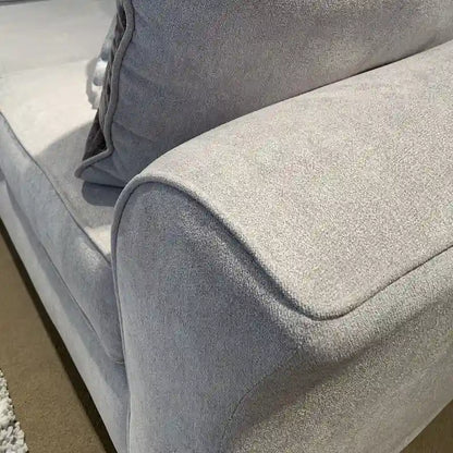 Canapé deux places Roundhill Furniture Camero en tissu avec dossier coussin