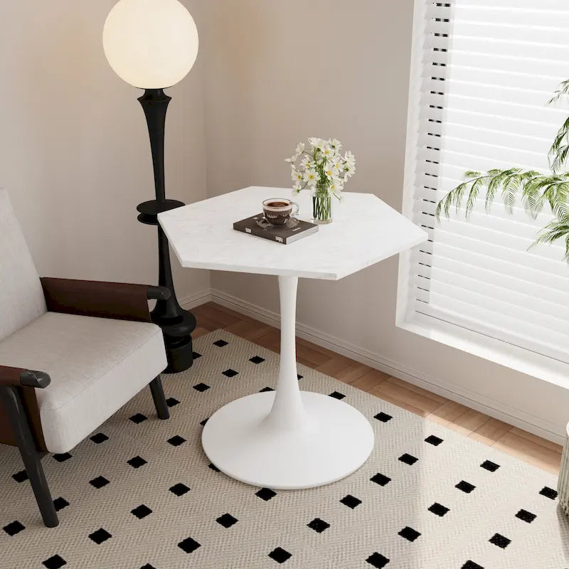 Table de style industriel chic (multifonctionnelle : salle à manger, table basse, console)
