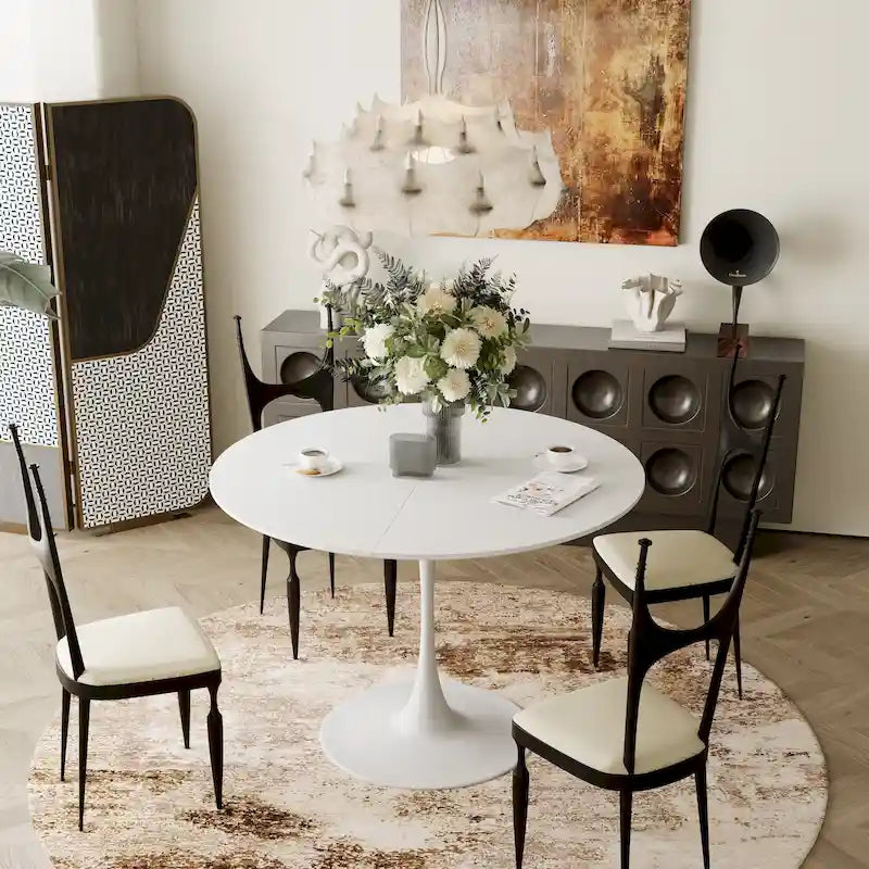 Table de style industriel chic (multifonctionnelle : salle à manger, table basse, console)