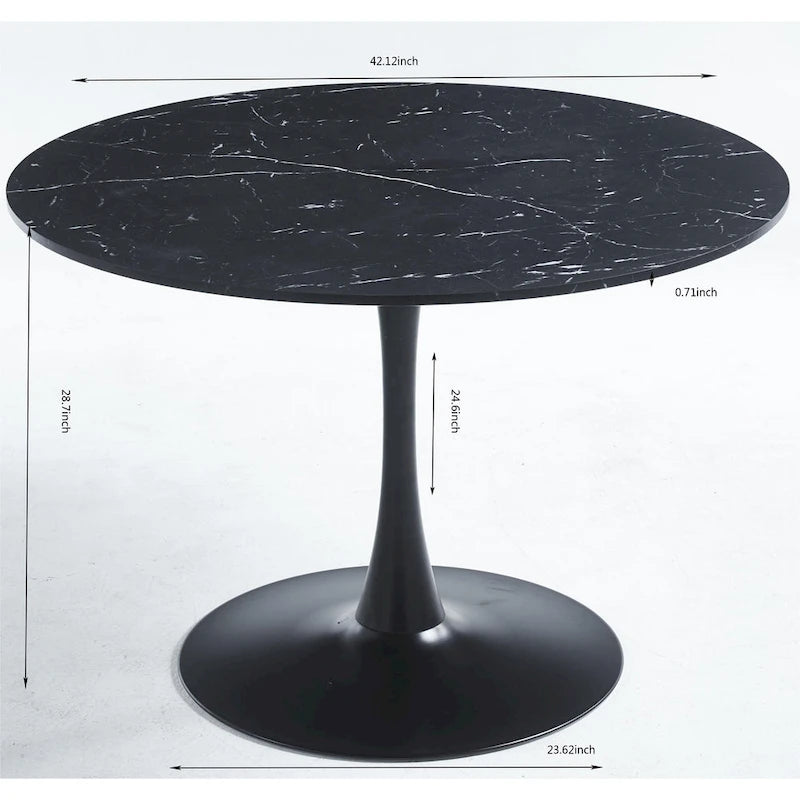 Table de style industriel chic (multifonctionnelle : salle à manger, table basse, console)