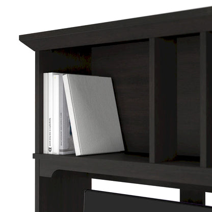 Bureau en L Bush Furniture Salinas 60W avec rangement intégré