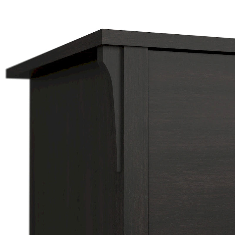 Bureau en L Bush Furniture Salinas 60W avec rangement intégré