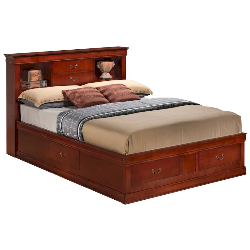 Lit coffre Louis Philippe de Glory Furniture