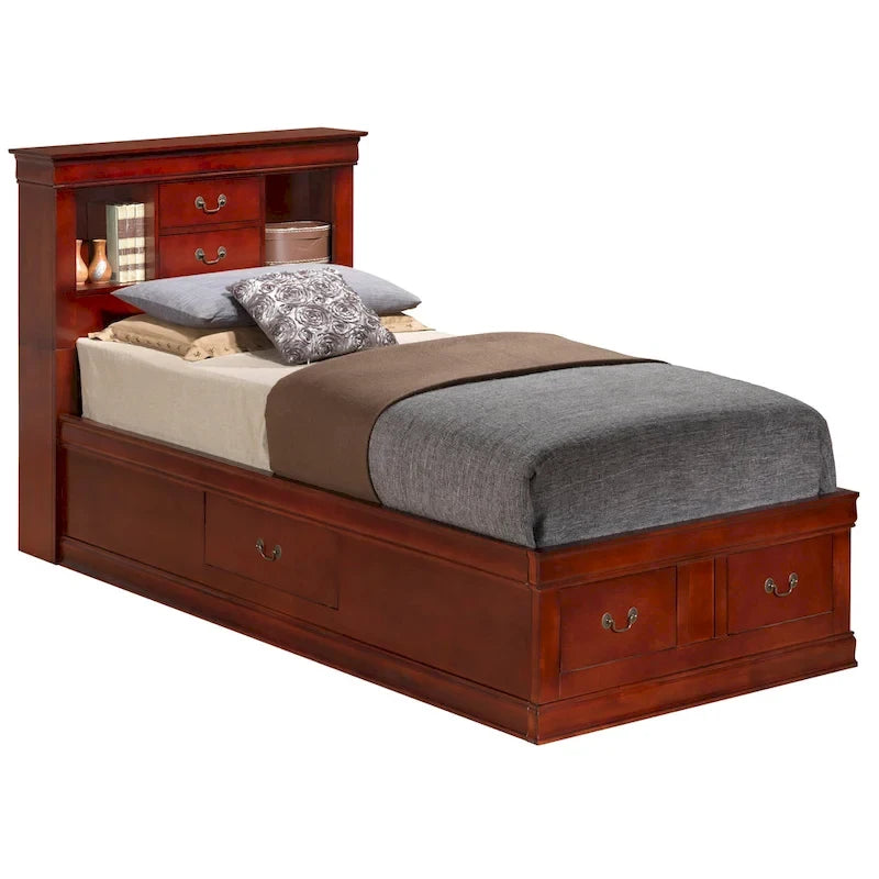 Lit coffre Louis Philippe de Glory Furniture