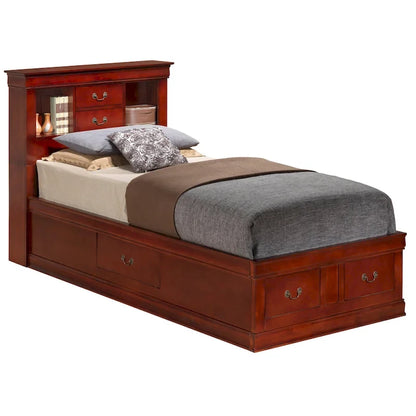 Lit coffre Louis Philippe de Glory Furniture