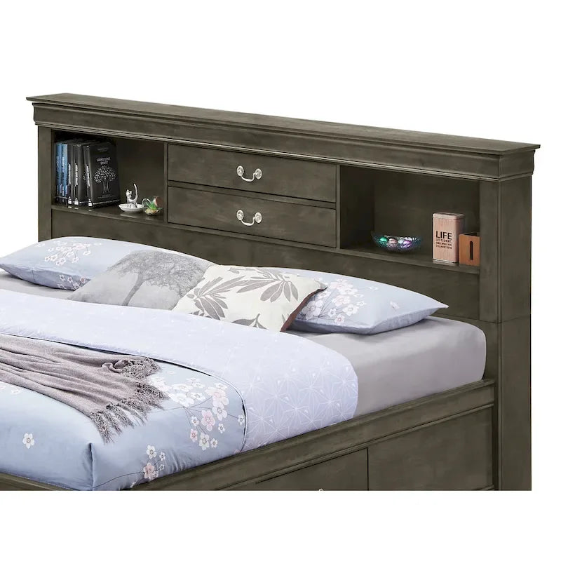 Lit coffre Louis Philippe de Glory Furniture