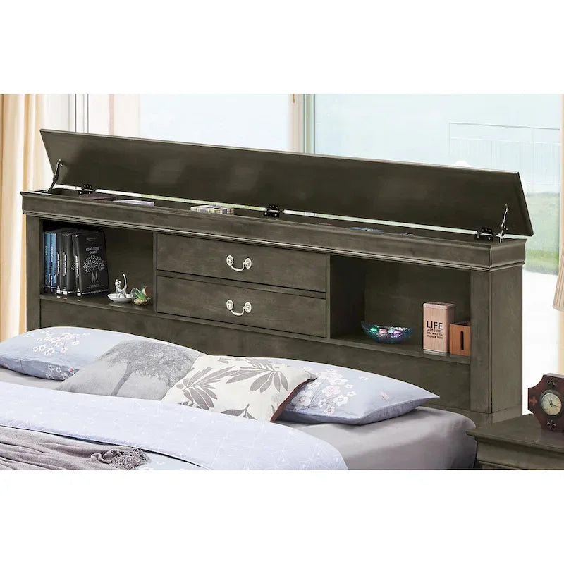 Lit coffre Louis Philippe de Glory Furniture
