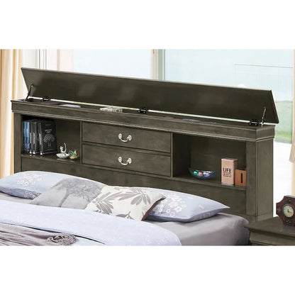 Lit coffre Louis Philippe de Glory Furniture