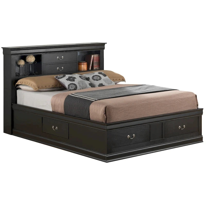 Lit coffre Louis Philippe de Glory Furniture