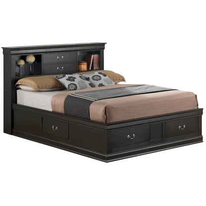 Lit coffre Louis Philippe de Glory Furniture