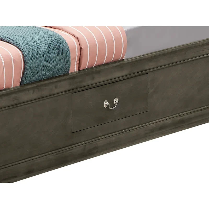 Lit coffre Louis Philippe de Glory Furniture