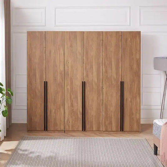 Manhattan Comfort Lee Modern Freestanding 3-Piece Module Wardrobe Closet Armoire