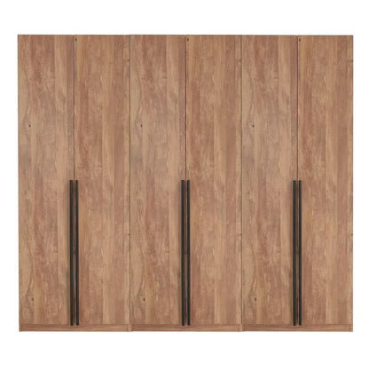 Armoire-penderie modulaire moderne autoportante Manhattan Comfort Lee, composée de 3 pièces