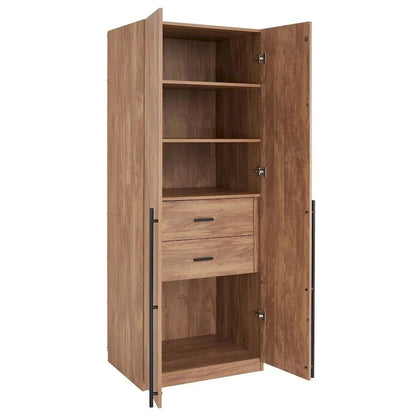 Armoire-penderie modulaire moderne autoportante Manhattan Comfort Lee, composée de 3 pièces