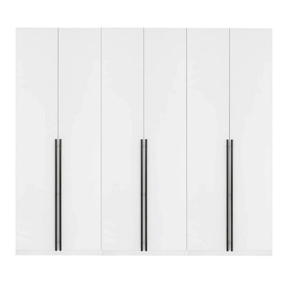 Armoire-penderie modulaire moderne autoportante Manhattan Comfort Lee, composée de 3 pièces