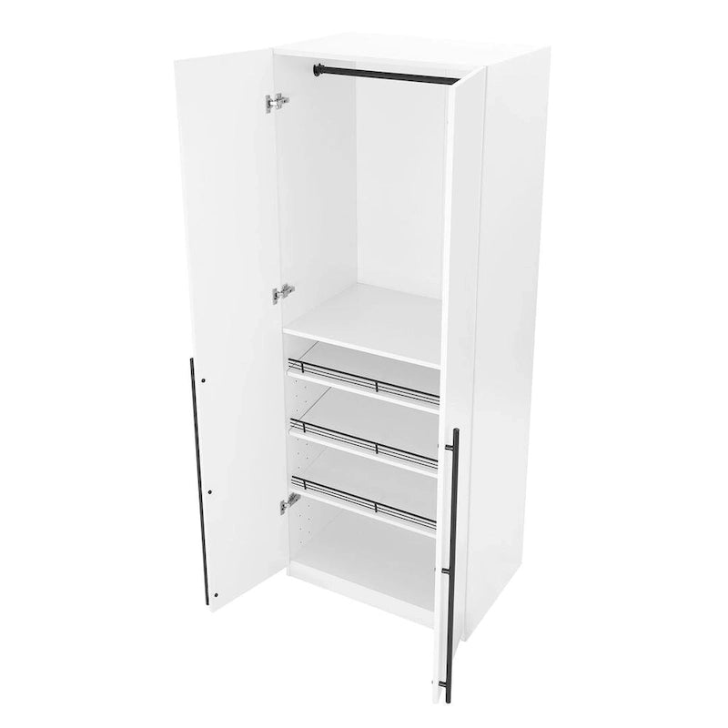 Armoire-penderie modulaire moderne autoportante Manhattan Comfort Lee, composée de 3 pièces