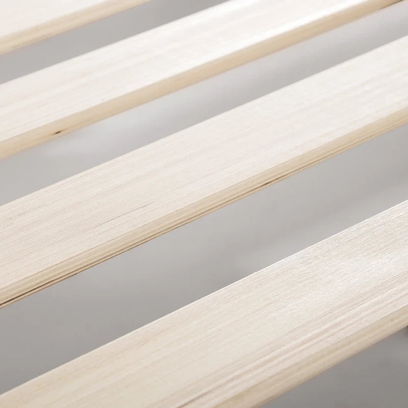 Priage by Zinus Lit plateforme de luxe en bois de pin massif de 14 pouces