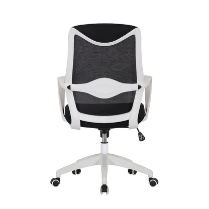 Chaise de bureau Porthos Home Casen, dossier en maille, assise réglable en hauteur