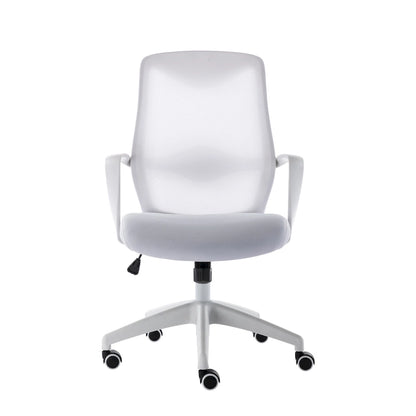 Chaise de bureau Porthos Home Casen, dossier en maille, assise réglable en hauteur