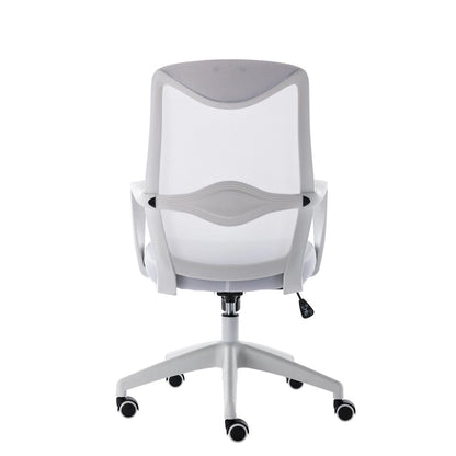 Chaise de bureau Porthos Home Casen, dossier en maille, assise réglable en hauteur