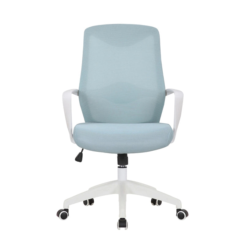 Chaise de bureau Porthos Home Casen, dossier en maille, assise réglable en hauteur