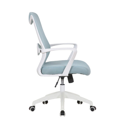 Chaise de bureau Porthos Home Casen, dossier en maille, assise réglable en hauteur