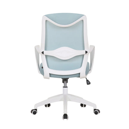 Chaise de bureau Porthos Home Casen, dossier en maille, assise réglable en hauteur