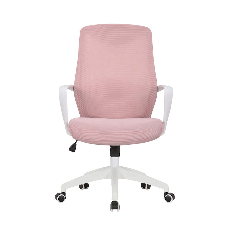Chaise de bureau Porthos Home Casen, dossier en maille, assise réglable en hauteur