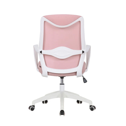 Chaise de bureau Porthos Home Casen, dossier en maille, assise réglable en hauteur