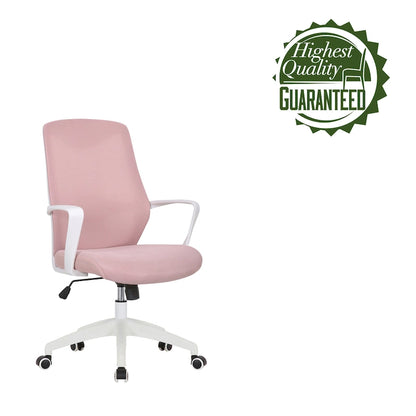 Chaise de bureau Porthos Home Casen, dossier en maille, assise réglable en hauteur