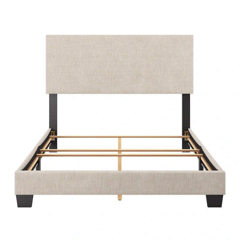 Lit double/grand lit moderne Nova, sommier requis