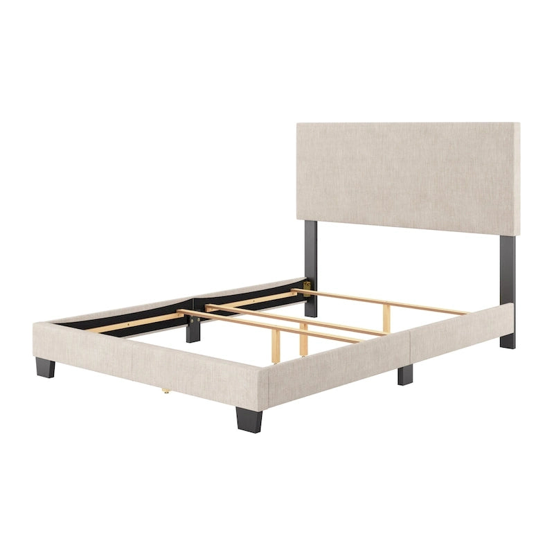 Lit double/grand lit moderne Nova, sommier requis