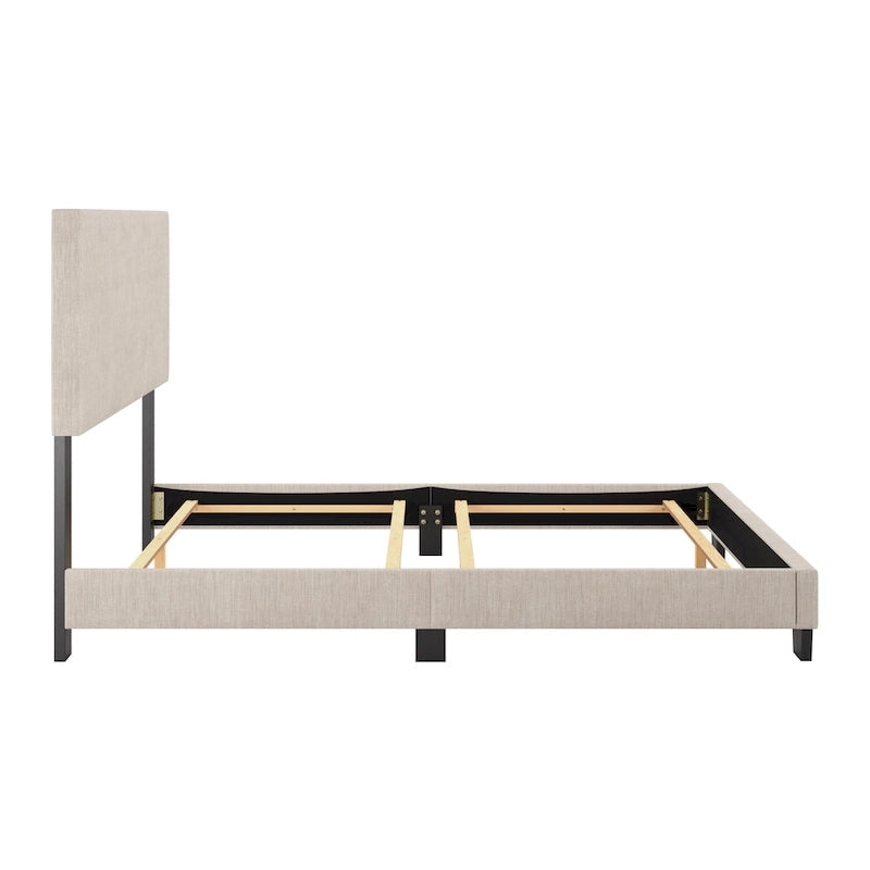 Lit double/grand lit moderne Nova, sommier requis