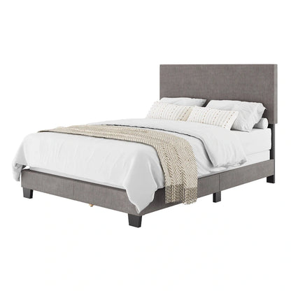 Lit double/grand lit moderne Nova, sommier requis