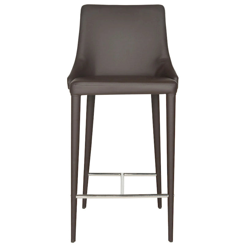 Tabouret de bar blanc SAFAVIEH Soledad 66 cm (lot de 2) - 58 x 48 x 95 cm - 58 x 48 x 94 cm (L x P x H)