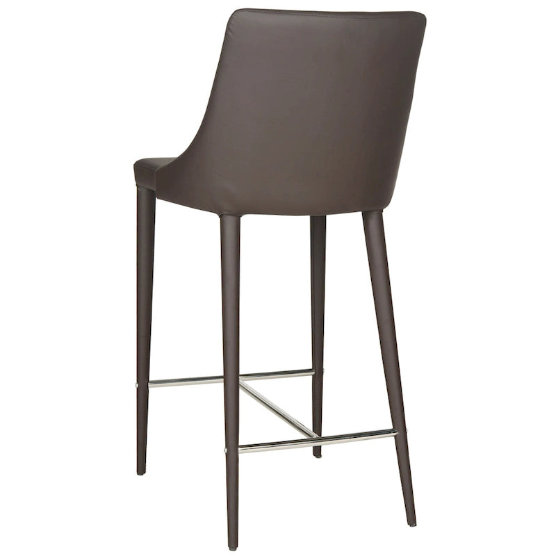 Tabouret de bar blanc SAFAVIEH Soledad 66 cm (lot de 2) - 58 x 48 x 95 cm - 58 x 48 x 94 cm (L x P x H)