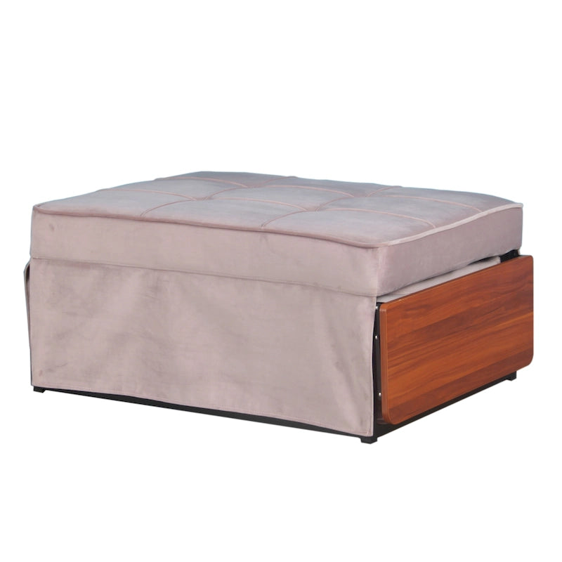 Pouf-futon convertible Hattie de Furniture of America