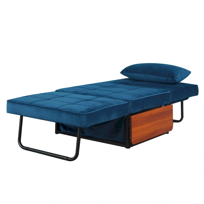 Pouf-futon convertible Hattie de Furniture of America