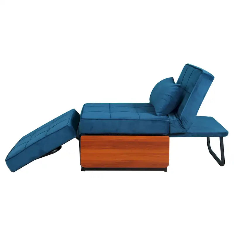 Pouf-futon convertible Hattie de Furniture of America