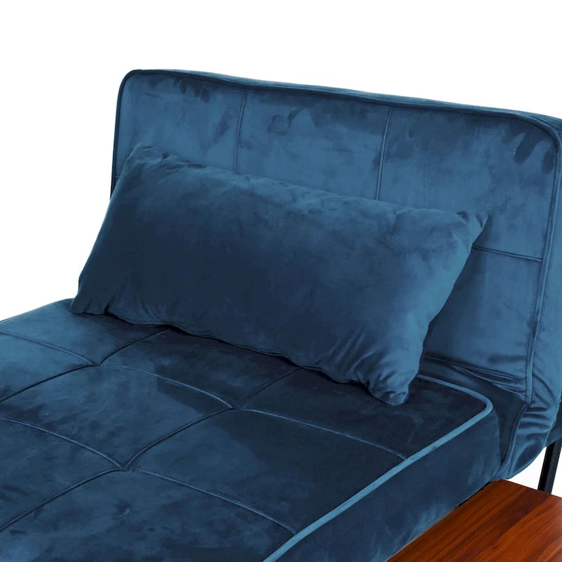 Pouf-futon convertible Hattie de Furniture of America
