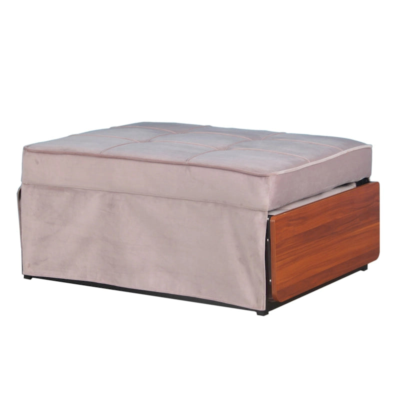 Pouf-futon convertible Hattie de Furniture of America