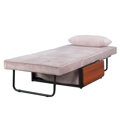 Pouf-futon convertible Hattie de Furniture of America