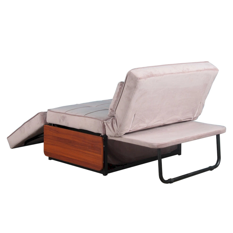 Pouf-futon convertible Hattie de Furniture of America